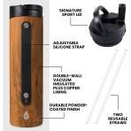 Elemental 590 mL �elik Termos(Kahverengi)