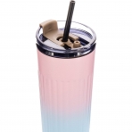 LoFone  500 mL elik Termos(Pembe)