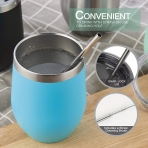 HISAN 355 mL �elik Termos(Mavi)