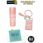 Brooke & Jess Designs  590 mL elik Termos(Pembe)