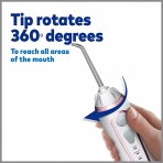 Waterpik Cordless Advanced WP-569 arjl Az Duu (Beyaz/Pembe)