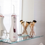 Waterpik Cordless Advanced WP-569 arjl Az Duu (Beyaz/Pembe)