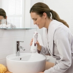 Waterpik Cordless Advanced WP-569 arjl Az Duu (Beyaz/Pembe)