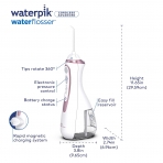 Waterpik Cordless Advanced WP-569 arjl Az Duu (Beyaz/Pembe)
