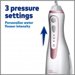 Waterpik Cordless Advanced WP-569 arjl Az Duu (Beyaz/Pembe)