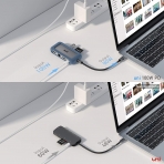Uni 8 Portlu USB C Hub
