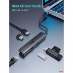 Uni 5 Portlu USB C Hub