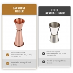 VB VINOBRAVO Boston Kokteyl Shaker Set (Rose Gold)