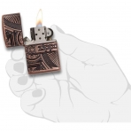 Zippo Armor Deep Carve �akmak