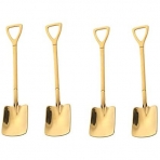 wjq&linyuzi 4'l� K�rek �eklinde Paslanmaz �elik Ka��k(Gold)