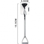 wjq&linyuzi 4'l� K�rek �eklinde Paslanmaz �elik Ka��k(Gold)