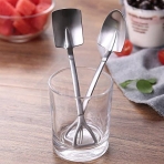 wjq&linyuzi 4'l� K�rek �eklinde Paslanmaz �elik Ka��k(Gold)