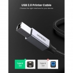 UGREEN USB Printer Kablosu (2M)