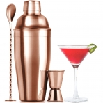 Zulay Kitchen 3 Para Paslanmaz elik Shaker Seti(Rose Gold)