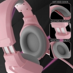 Orzly Nintendo Switch OLED in Oyuncu Kulaklk-Pink