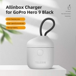 TELESIN GoPro Hero in Allin Box USB Pil arj Cihaz