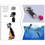 MiPremium GoPro in amandra Monopod (Pembe)