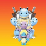 Mega Construx Pokmon Squirtle Evolution Set (379 Para)
