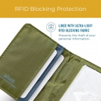 Allett RFID Korumal Erkek Deri Kartlk (Midnight Blue)