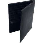 123 Cheap Checks RFID Korumal� Erkek Deri Pasaportluk (Siyah)