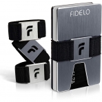 Fidelo RFID Korumal Erkek Alminyum Kartlk (Kahve)