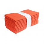 Ramanta Home 19x19 Turuncu Kuma� Pe�ete (12 Adet)