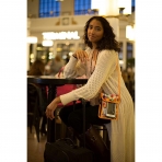 Artovida RFID Korumal� Kad�n Nylon C�zdan (Turuncu)