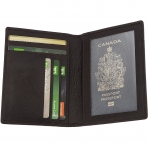 Artizanni RFID Korumal Erkek Deri Pasaportluk (Siyah)