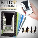 UNIKTREND RFID Korumal Kadn Alminyum Kartlk (Beyaz)
