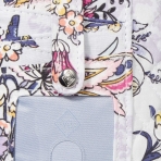 Vera Bradley RFID Korumal Kadn Nylon Czdan (Beyaz)