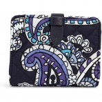 Vera Bradley RFID Korumal Kadn Nylon Czdan (Renkli)