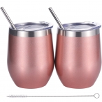 Skylety Paslanmaz �elik ��ki Termosu (2 Adet) (Rose Gold)