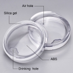 Skylety Paslanmaz �elik ��ki Termosu (2 Adet) (Rose Gold)