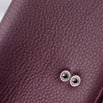 Bveyzi RFID Korumal� Kad�n Deri C�zdan (Mor)