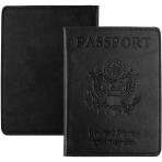 HVSVH RFID Korumal Erkek Deri Pasaportluk (Siyah)