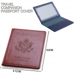 Mokrol  RFID Korumal Erkek Deri Pasaportluk (Renkli)(2 Adet)