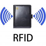 Rabbitale RFID Korumal Erkek Deri Pasaportluk (Siyah)