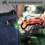 navor  RFID Korumal Erkek Karbonfiber Kartlk (Siyah)