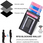 UpLook RFID Korumal Erkek Alminyum Kartlk (Siyah)