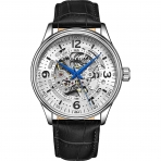 Stuhrling Original Automatic Skeleton Saat (Siyah)