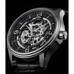 Stuhrling Original Automatic Skeleton Saat (Siyah/2)