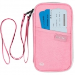 homchen RFID Korumal Kadn Nylon Czdan (Pembe)