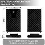 PL RFID Korumal Erkek Karbonfiber Kartlk (Siyah)