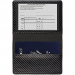 HOTLLR  RFID Korumal Erkek Deri Pasaportluk (Siyah)