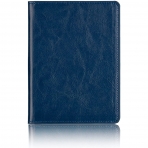 HOTLLR  RFID Korumal Erkek Deri Pasaportluk (Mavi)