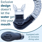 Dive IT Snorkel Mask - Snorkel Set - Scuba Mask with Dry norkel