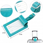Weraher RFID Korumal Kadn Deri Pasaportluk (Mavi)