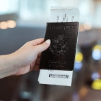 Oulsun  RFID Korumal Erkek Deri Pasaportluk (Siyah/Mavi)(2 Adet)