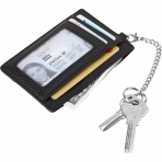 Cynure RFID Korumal Deri Kartlk(Siyah)