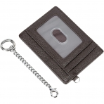 Cynure RFID Korumal Deri Kartlk(Koyu Kahverengi)